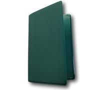 Agendepoint.it - Porte-cartes de crédit et cartes de 6 poches en tissu souple caoutchouteux, vert foncé, Classique