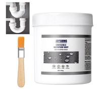 Agent Anti-Fuite Étanche,300g Liquide D'étanchéité Transparent Avec Brosse,Agent De Revêtement Imperméable Invisible,Adhésif D'étanchéité Scellant Pour Mur Extérieur Toit Salle De Bain