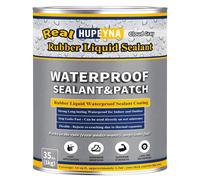 Agent Anti-Fuite Étanche,Membrane d'Étanchéité Waterstop Revêtement Imperméable Réparation de Fuites,Gris Nuage Étanchéité Toiture,Agent Anti Fuite Imperméable pour Intérieur & Extérieur Pot 1 KG