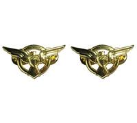 Agent Carter SSR Lot de 2 épingles métalliques Ailes d'aigle, 1.75 inches Wide, Métal