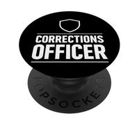 Agent correctionnel CO Agent correctionnel Service pénitentiaire PopSockets PopGrip Adhésif