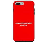 Agent d'application de la loi sur les pelouses Coque pour iPhone 7 Plus/8 Plus