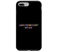 Agent d'application de la loi sur les pelouses Coque pour iPhone 7 Plus/8 Plus