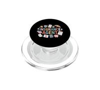 Agent d'assurance drôle Disant fierté de carrière PopSockets PopGrip pour MagSafe