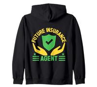 Agent D'assurance Future Agent Courtier D'assurance Drôle Sweat à Capuche