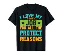 Agent D'assurance Love My Job Courtier D'assurance Drôle T-Shirt