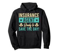 Agent D'assurance Save The Day Courtier D'assurance Drôle Sweat à Capuche