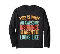 Agent D'assurance This Awesome Looks Like Courtier Manche Longue