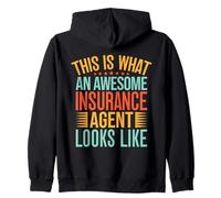 Agent D'assurance This Awesome Looks Like Courtier Sweat à Capuche
