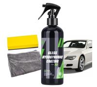 Agent d'atterrissage de voitures - pulvérisation de revêtement en verre hydrophobe, traitement en eau | de scellant de pare-brise, détail de du nettoyant miroir, garde