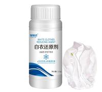 Agent de blanchiment pour vêtements blancs, éclaircissant pour vêtements - Détachant avec amplificateurs enzymatiques, élimine les taches et les odeurs - Drap de chemise en tissu blanc