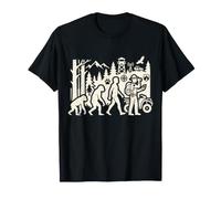 Agent de Conservation Evolution Conception de Protection de la Faune T-Shirt