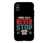 Agent de contrôle des Animaux, Cadeau ACO Coque pour iPhone X/XS