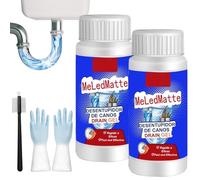 Agent de dragage de canalisations, agent de dragage de canalisations puissant, déboucheur liquide pour éviers haute performance, déboucheur de canalisations (2Pcs)