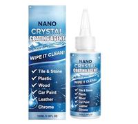 Agent De Galvanoplastie Nanocristallin, Finition Haute Brillance, 100 Ml, Agent De Placage De Nanocristaux, Pierre Nettoyante Pour Granit De Revêtement De Nanocristaux De Pierre, Revêtement Protecteur
