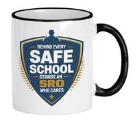 Agent De Liaison Scolaire Mug Céramique Tasse Avec Anse Tasses À Thé Pour Boissons Chaudes Espresso Maison 330Ml
