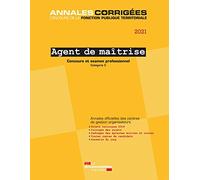 Agent de maîtrise 2021 - Concours externe, interne, 3e concours
