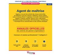 Agent de maîtrise 2023 Concours et examen professionnel. Catégorie C - Collectif - Documentation Francaise - broché - Scolaire / Universitaire