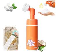 Agent de nettoyage à sec avec tête de brosse pour doudounes, nettoyant pour doudounes, détergent pour doudoune, une lingette pour nettoyer sans lavage, spray sans lavage, nettoyant à sec multi-usage,