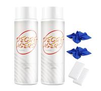 Agent de nettoyage du film d'huile de verre de la voiture Lesyia - Fog anti-rain, nettoyant pour bouclier éolien, nettoyant en verre de voiture à vision claire, améliore la visibilité (2 Set)