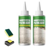 Agent De Placage RevêTement Nanocristallin Pour Carrelage Et Meubles, Nettoyant Et Polissant Pour Surfaces En Pierre, DéTachant Pour Comptoirs En Quartz, StéAtite Et Marbre (2 * 50ml)