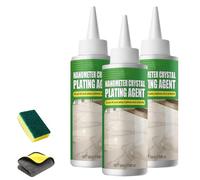 Agent De Placage RevêTement Nanocristallin Pour Carrelage Et Meubles, Nettoyant Et Polissant Pour Surfaces En Pierre, DéTachant Pour Comptoirs En Quartz, StéAtite Et Marbre (3 * 50ml)