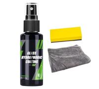Agent de pluie de voiture - Revêtement de pare-brise hydrofuge | Nano spray hydrophobe, protection contre la pluie et la buée - Film de protection à séchage rapide - Vision de conduite claire pour