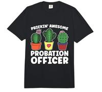 Agent de Probation chargé de l'application de la Loi sur la Probation Comfort Colors Adult Heavyweight T-Shirt