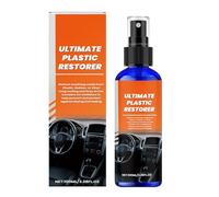 Agent de rénovation de pièces en plastique - Agent de nettoyage de rénovation, rafraîchissement du plastique Nano plastique, restaurateur rapide (30 ml - 1 pièce) FcQ323 (orange, 5 x 5 x 16 cm)