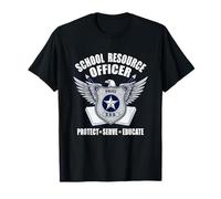Agent de ressources Scolaires SRO Officiers de Police Scolaire T-Shirt