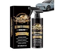 Agent de Revêtement Automobile,Lustrant Céramique Antipoussière Imprévisible - 120ml Spray Nanotechnologie Haute Brillance,pour Voiture Camion SUV 4x4 Caravane Extérieur Garage