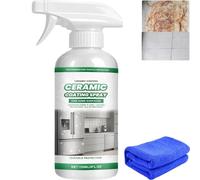 Agent de revêtement nano cristal pour carreaux et meubles, nettoyant et vernis de comptoir en marbre granit,protecteur de scellant pour pierre avec brillance durable,résistant aux rayures (1 pièces)