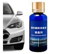 Agent de Revêtement pour Voiture | Polish Auto 30ml - Brillance Intense, Nettoyant Polissant, Élimine Taches pour Restauration Plastiques, Protection Tableau