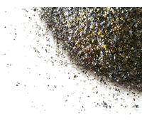 Agent de sablage 25 kg - Agent de sablage pour acier - Élimine la rouille et l'amadou - Alternative au corindon précieux - Efficace pour les surfaces métalliques (0,2-1,4 mm)