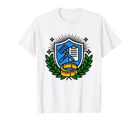 Agent De Salubrite Quartier Chien Garde Insigne Amusant T-Shirt