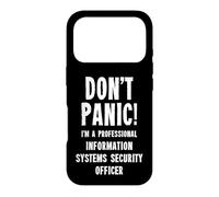 Agent de sécurité des systèmes d'information Coque pour iPhone 17 Pro