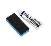 Agent d'élimination des rayures, outil de réparation de cire de polissage avec tampon éponge doux pour l'entretien de la peinture de carrosserie de voiture