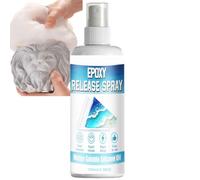 agent démoulant époxy non siliconique antiadhésif, démoulant inodore à séchage rapide à base d’eau pour résine époxy, agent démoulant à haute température pour résine époxy, spray démoulant (1pcs)