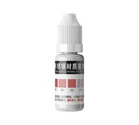 Agent d'essai en acier inoxydable - Agent liquide d'essai sur l'acier inoxydable, Agent d'analyse d'acier inoxydable de 12 ml | Détecter le contenu des ustensiles de cuisine apportés
