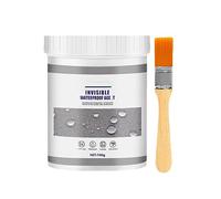 Agent D'Étanchéité Étanche,Agent De Revêtement Imperméable Transparent,Réparation D'Agent De Réparation De Mur,Agent Anti-Fuite Imperméable Invisible,Mastic Isolant Étanche Pour Murs Et Toits (100G)