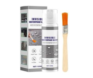 Agent d'étanchéité imperméable, revêtement de réparation de fissures, anti-fuite avec barrière adhésive longue durée, application au pinceau avec formule liquide facile à étaler, revêtement de mastic,