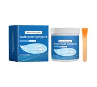 Agent D'Imperméabilisation - 150 G Colle D'Étanchéité Invisible, Mastic Anti-Fuite Adhésif Pour Toit, Mur & Salle De Bain, Réparation Polyvalente, Fixation Puissante Sol Béton, Livré Avec Brosse