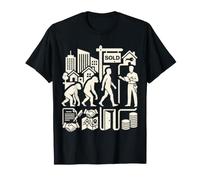 Agent Immobilier Evolution Realtor Property Sales Design T-Shirt
