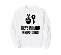 Agent Immobilier Humour Accueil Fermer Courtier Running Comps Sweatshirt