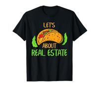 Agent Immobilier Taco Pun Drôle de Vente Devis Marketing T-Shirt