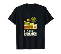 Agent Immobilier Vendre Maisons Question Sanity Funny Broker T-Shirt