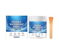 Agent Imperméable Invisible, Utilisation Multi-surfaces, Avec Brosse, Mastic Liquide Imperméable Transparent, Agent D'étanchéité Anti-fuite, Effet De Séchage Rapide, Pour Béton De Sol De Mur De Toit