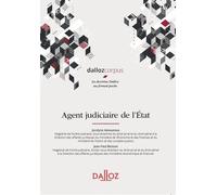 Agent judiciaire de l'État - Jocelyne Amouroux - Dalloz - broché - Etude