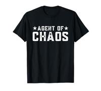 Agent of Chaos | Funny Humor Joke Sarcastic Quote T-Shirt