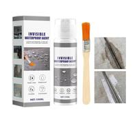 Agent Scellant Imperméable | 100ml temps avec pinceau - Revêtement Étanche Anti-Fissures | pour Rebord de Fenêtre Salle de Bain Toit Sous-Sol Camping-Car Plafond Salle de Douche
